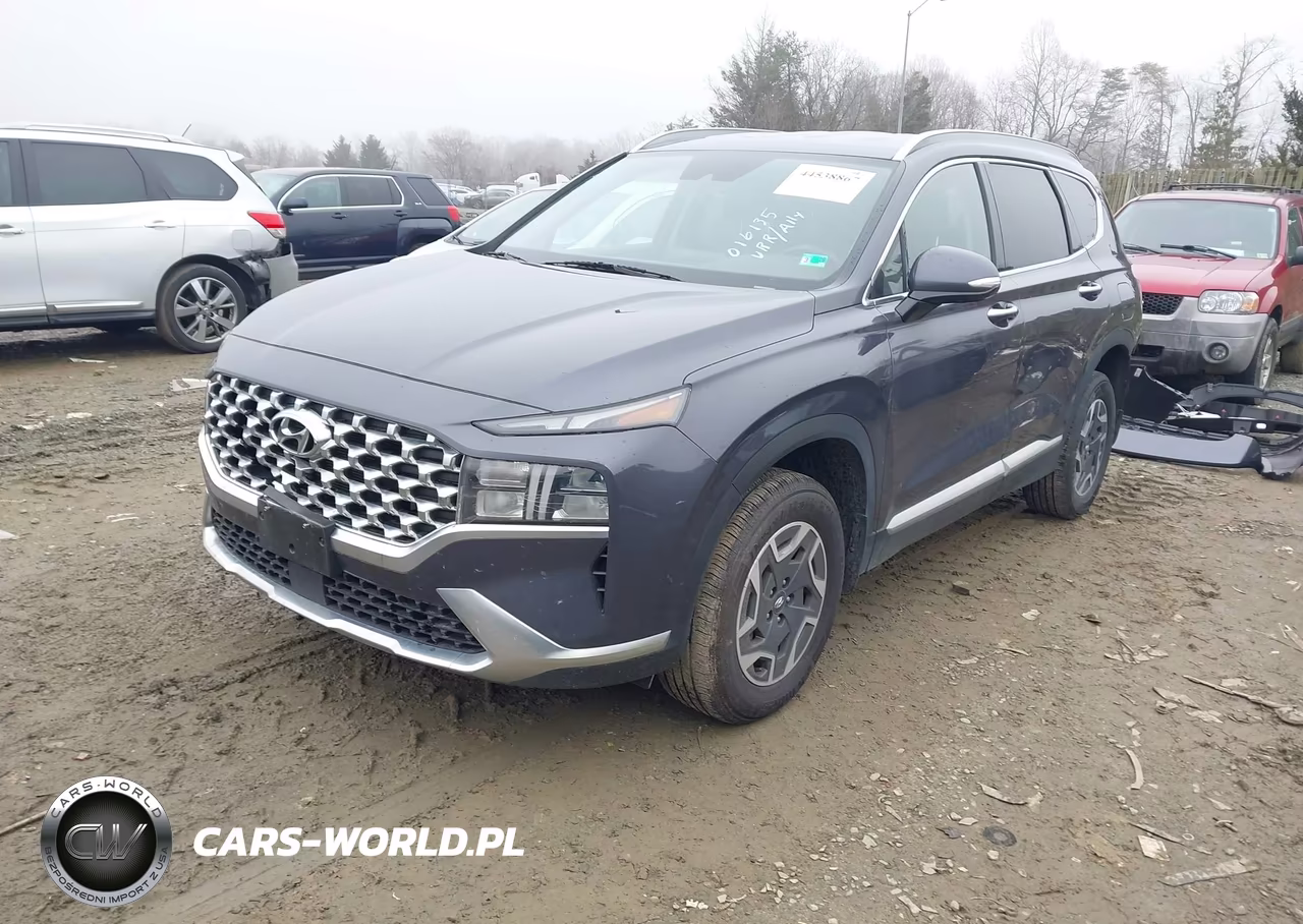 2022 Hyundai Santa Fe Hybrid Blue VIN:KM8S2DA16NU016135 - 2