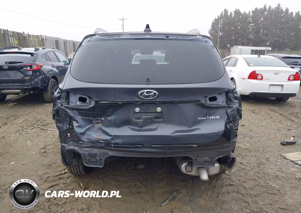2022 Hyundai Santa Fe Hybrid Blue VIN:KM8S2DA16NU016135 - 22