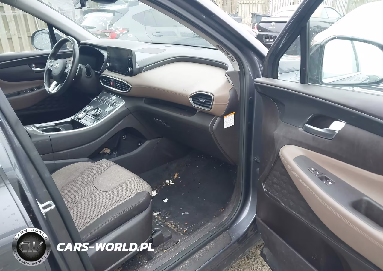 2022 Hyundai Santa Fe Hybrid Blue VIN:KM8S2DA16NU016135 - 5