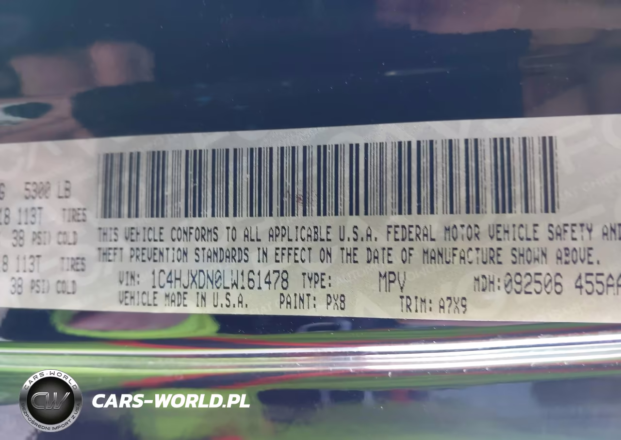 2020 Jeep Wrangler Unlimited Sport Altitude 4X4 VIN:1C4HJXDN0LW161478 - 9