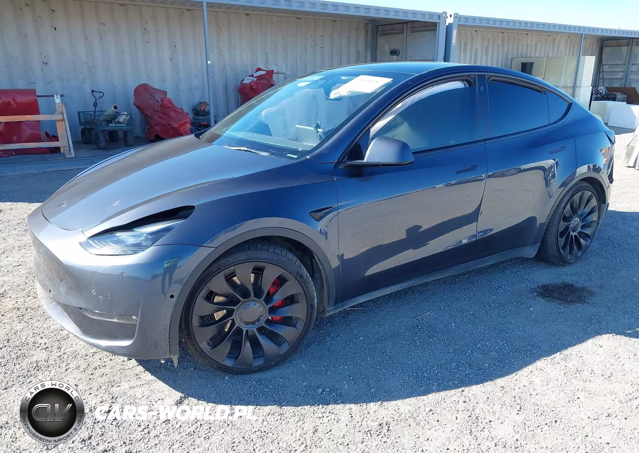 2022 Tesla Model Y Performance Dual Motor All-Wheel Drive VIN:7SAYGDEF1NF535143 - 2