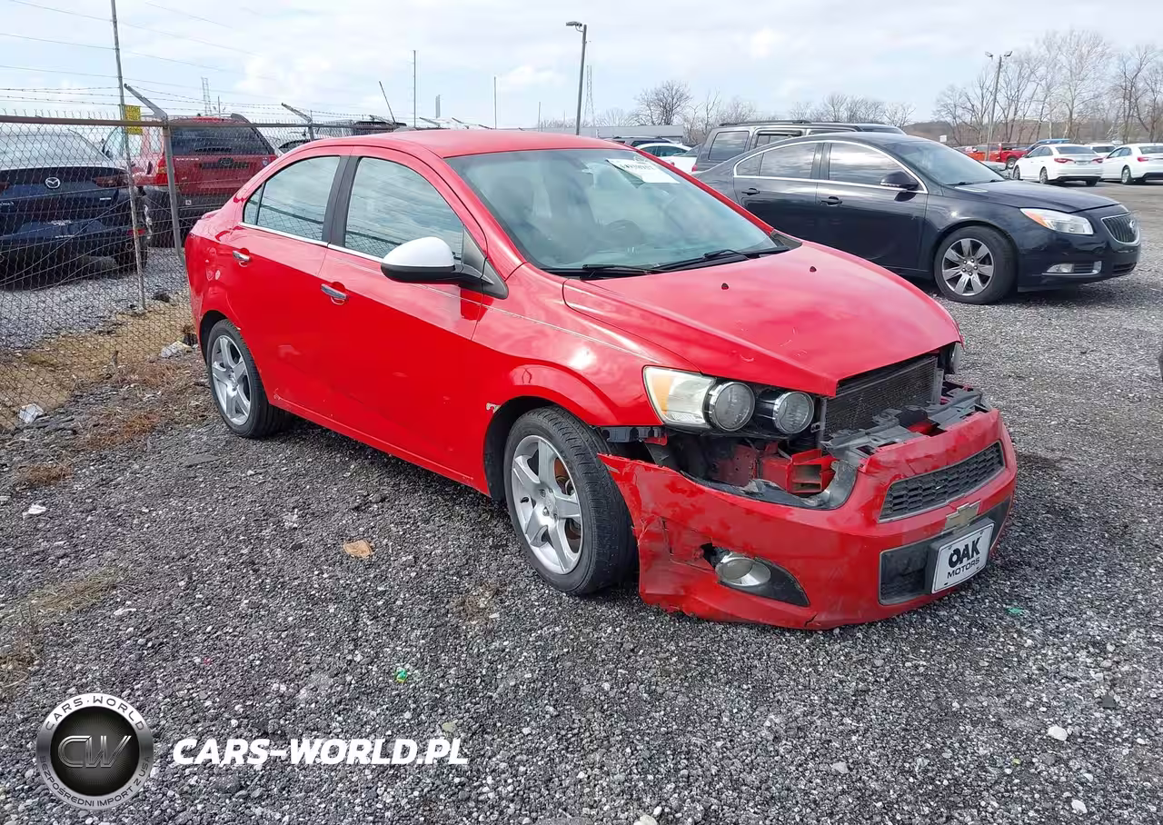 2015 Chevrolet Sonic Ltz Auto