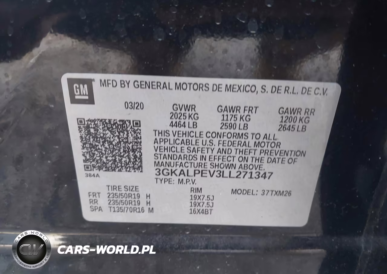 2020 GMC Terrain Fwd Slt VIN:3GKALPEV3LL271347 - 9