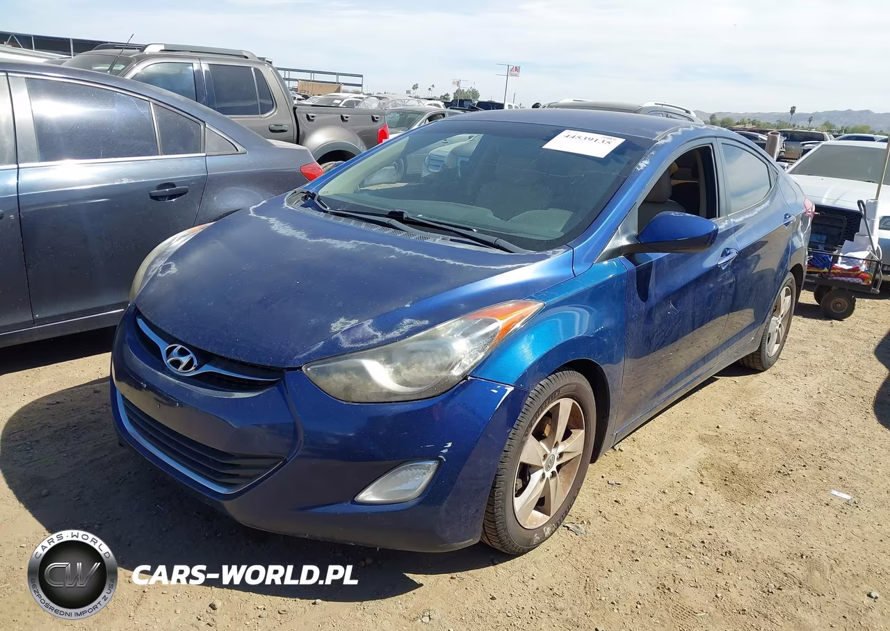 2013 Hyundai Elantra Gls VIN:KMHDH4AE3DU809515 - 2