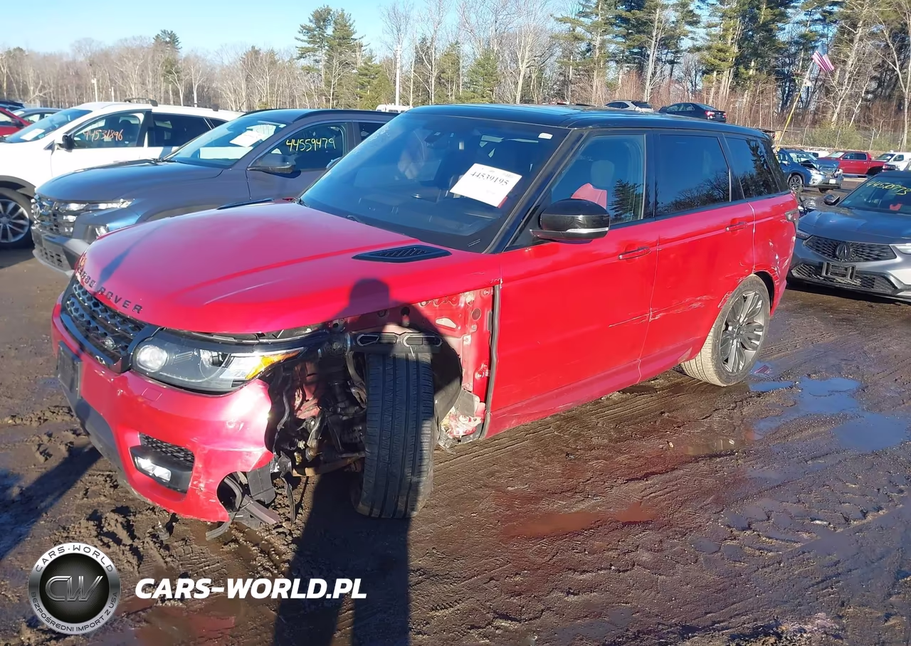 2016 Land Rover Range Rover Sport 3.0L V6 Supercharged Hse VIN:SALWS2PF7GA597669 - 2