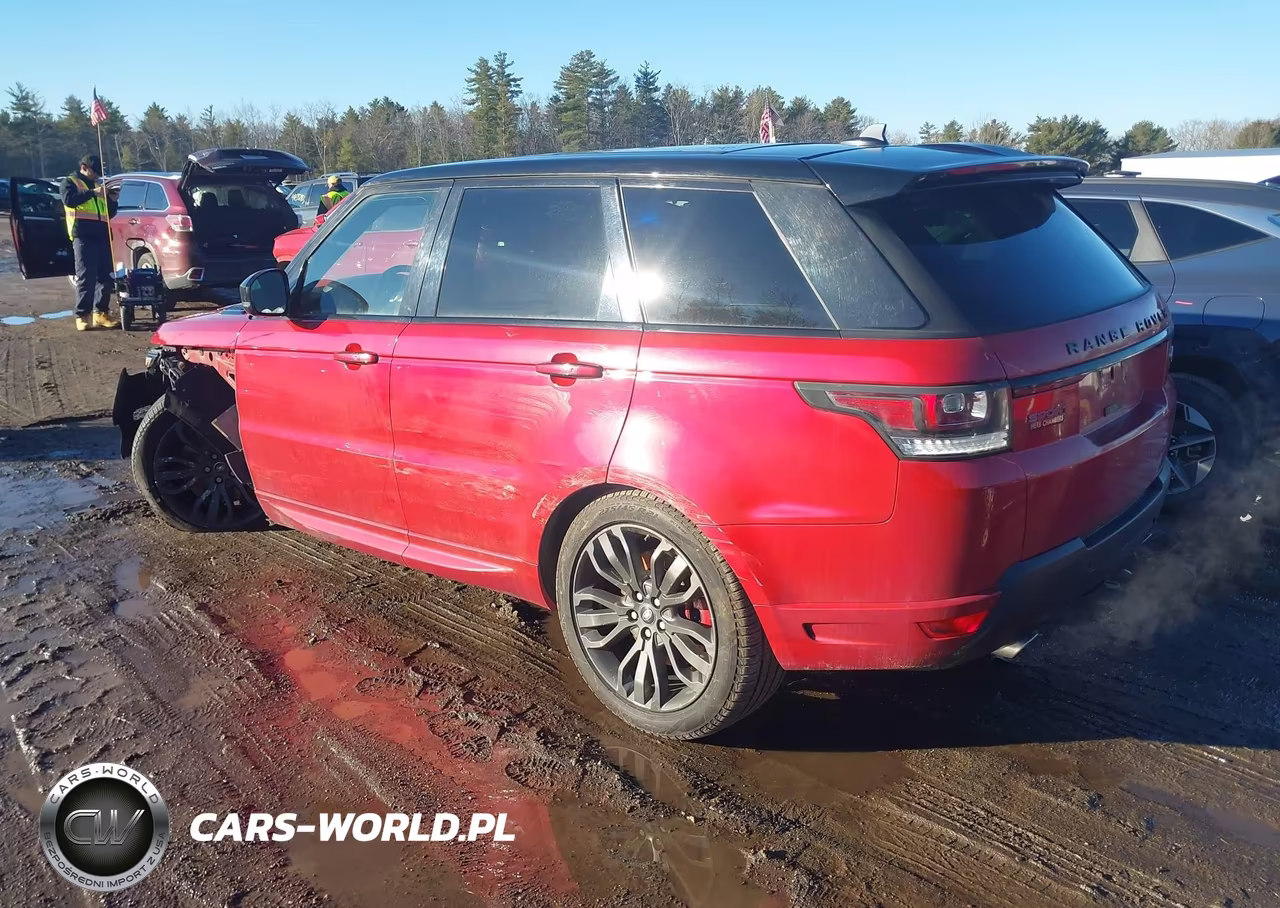 2016 Land Rover Range Rover Sport 3.0L V6 Supercharged Hse VIN:SALWS2PF7GA597669 - 3