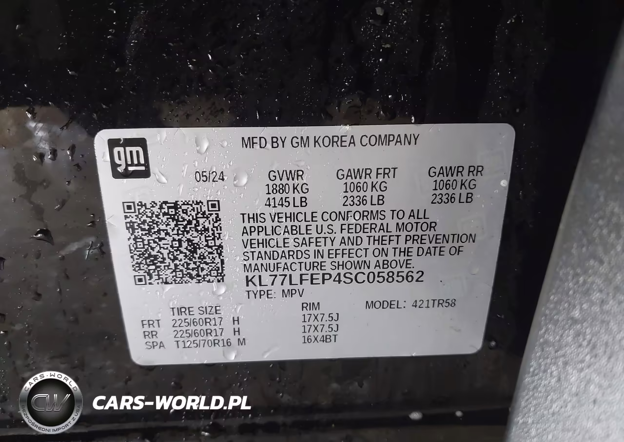 2025 Chevrolet Trax Fwd Ls VIN:KL77LFEP4SC058562 - 9