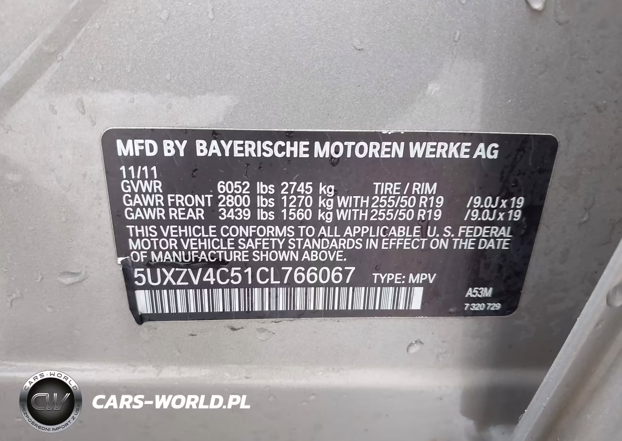 2012 BMW X5 xDrive35I-xDrive35I Premium-xDrive35I Sport Activity VIN:5UXZV4C51CL766067 - 9
