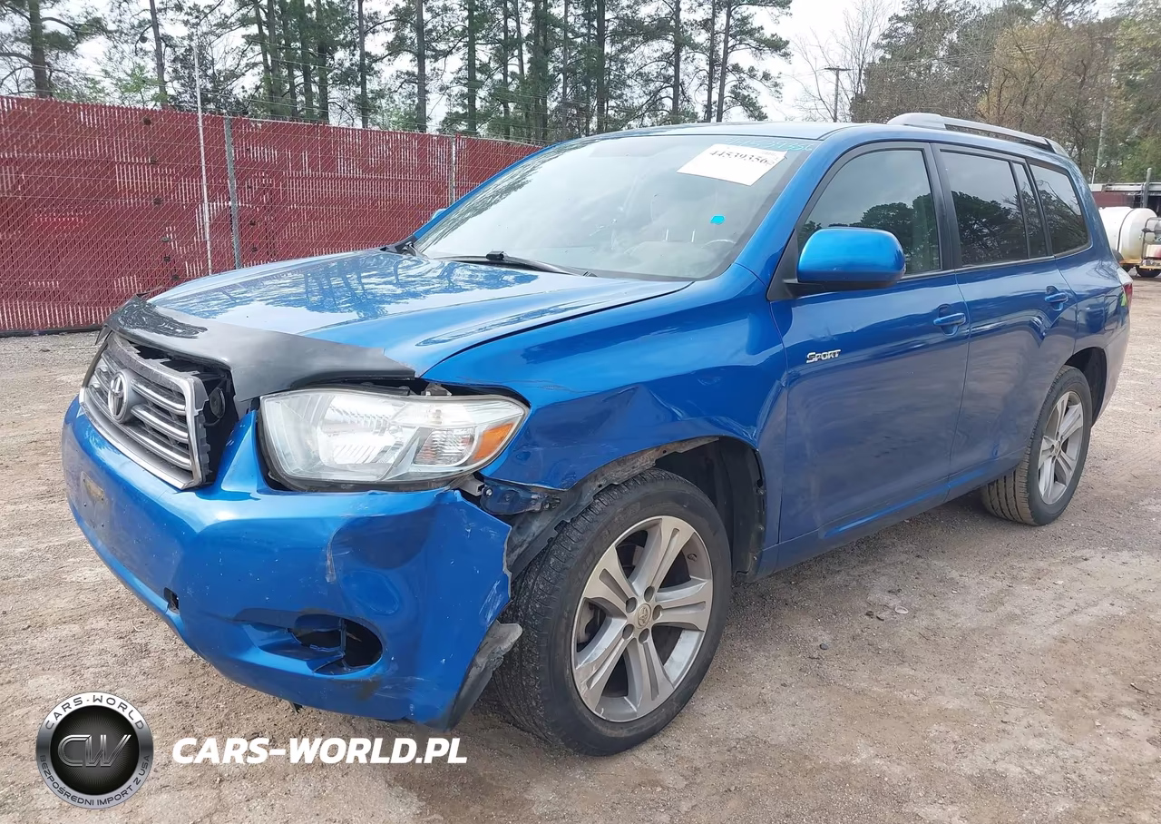 2008 Toyota Highlander Sport VIN:JTEDS43A282047887 - 2