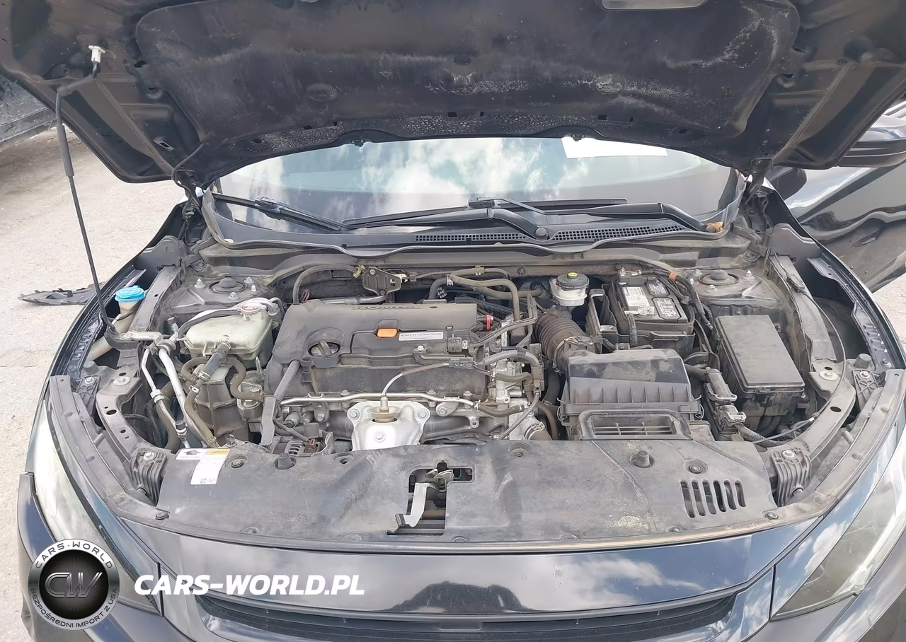 2019 Honda Civic Lx VIN:19XFC2F61KE000639 - 10