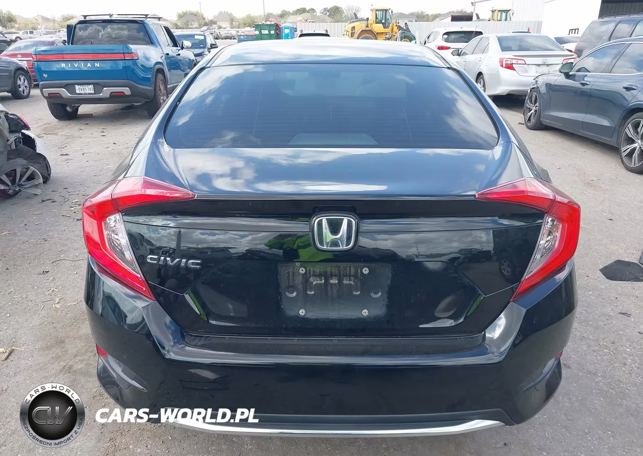 2019 Honda Civic Lx VIN:19XFC2F61KE000639 - 16
