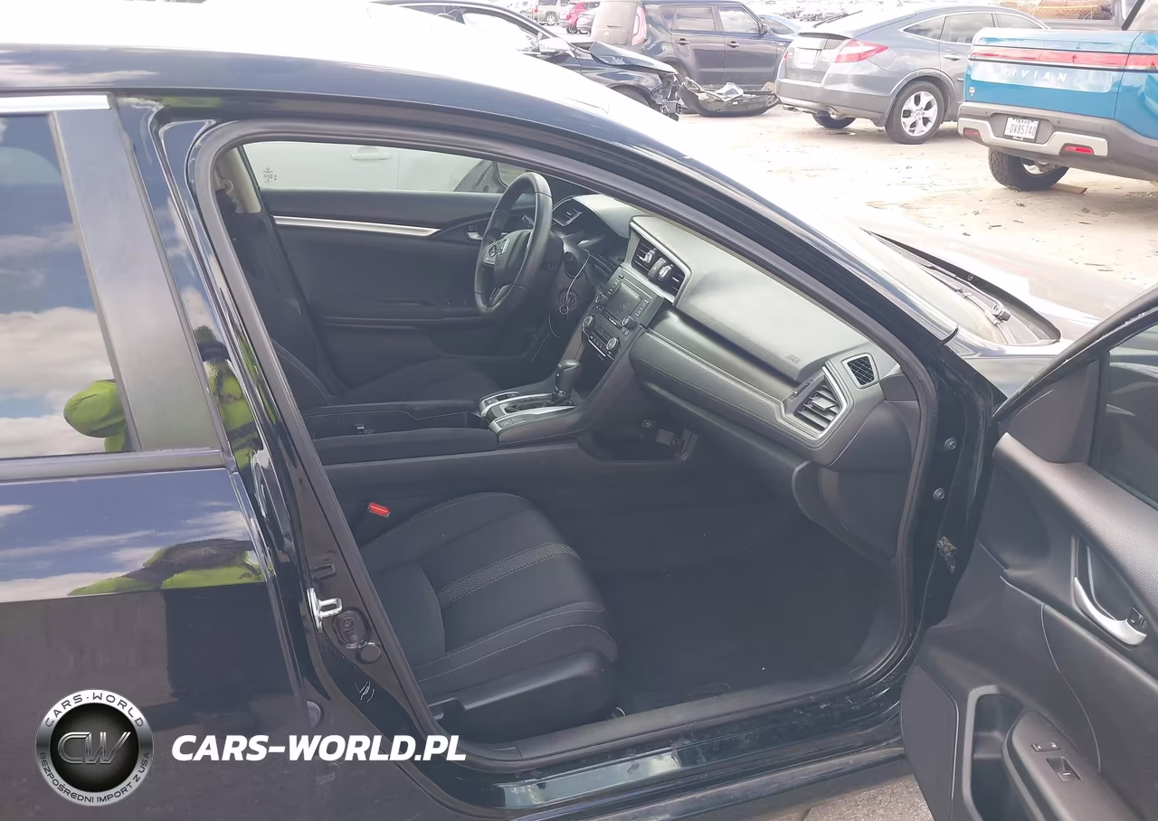 2019 Honda Civic Lx VIN:19XFC2F61KE000639 - 5