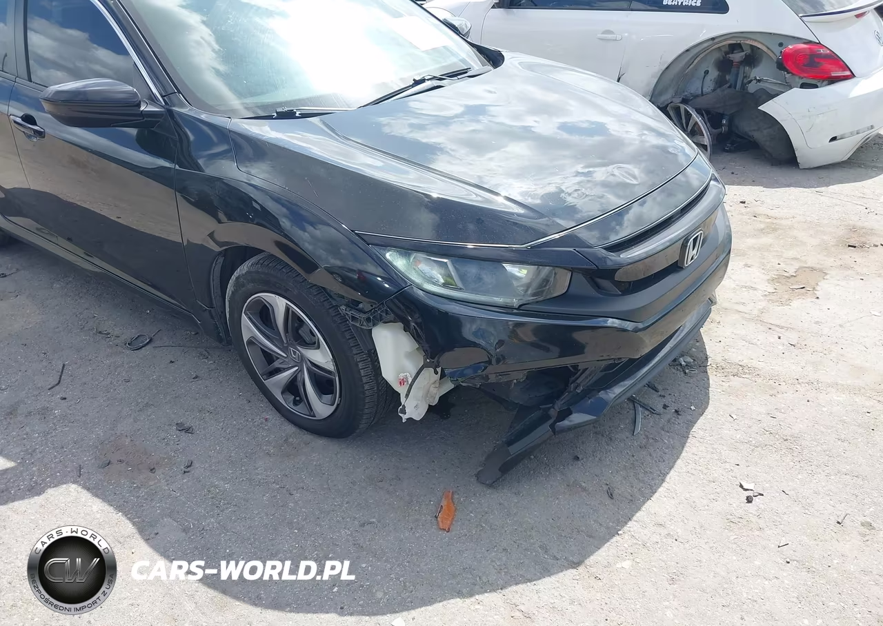 2019 Honda Civic Lx VIN:19XFC2F61KE000639 - 6