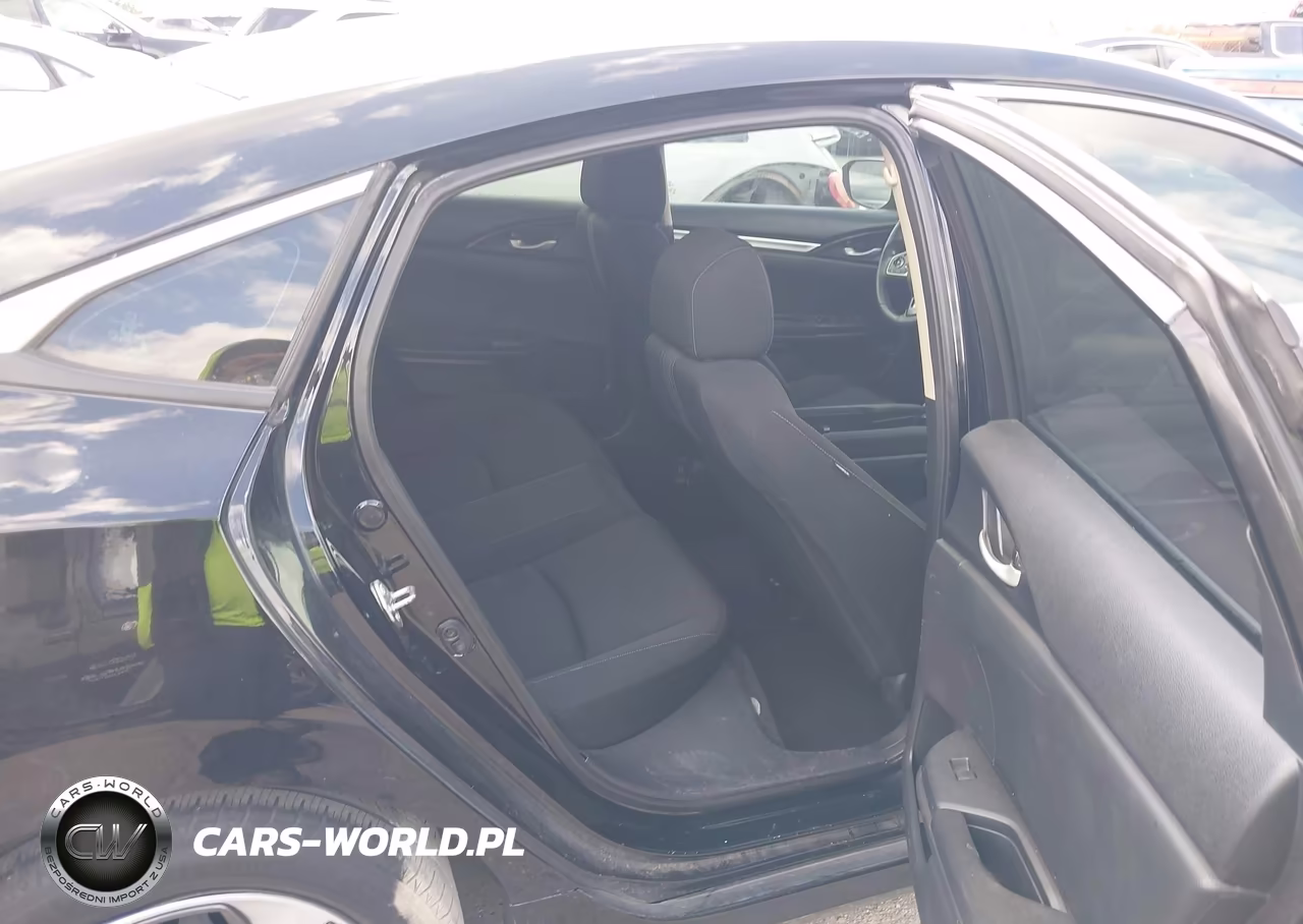 2019 Honda Civic Lx VIN:19XFC2F61KE000639 - 8