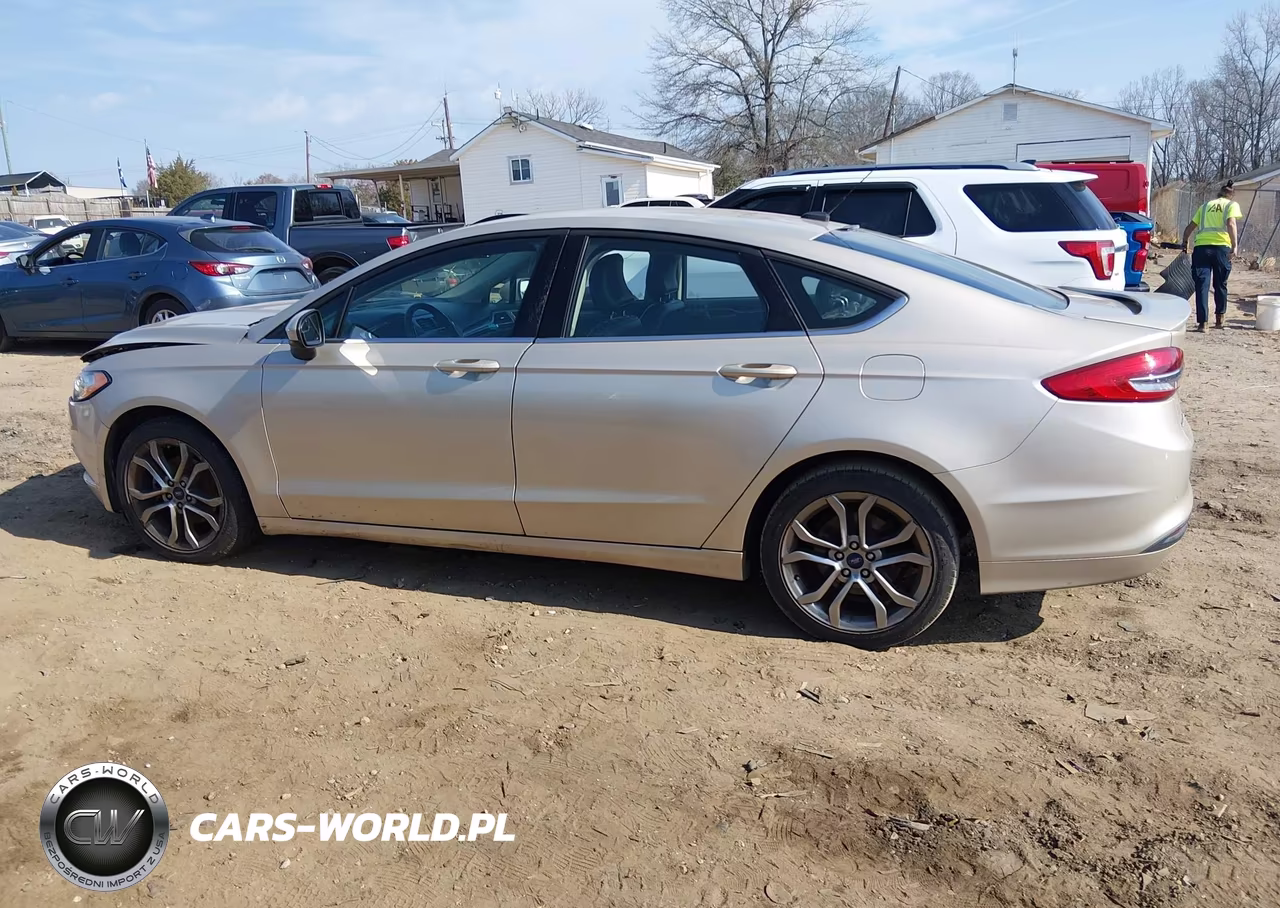 2017 Ford Fusion Se VIN:3FA6P0HD4HR401985 - 14