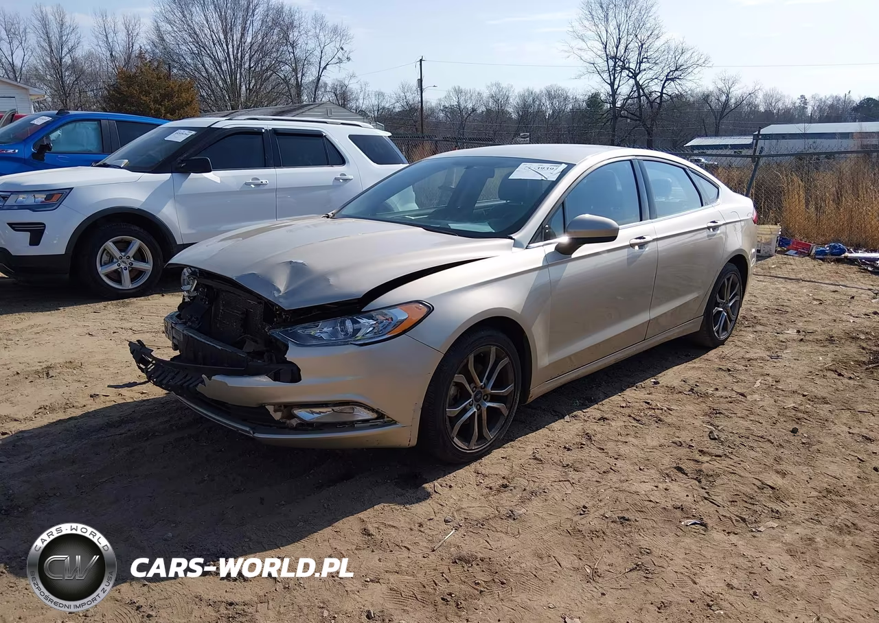 2017 Ford Fusion Se VIN:3FA6P0HD4HR401985 - 2