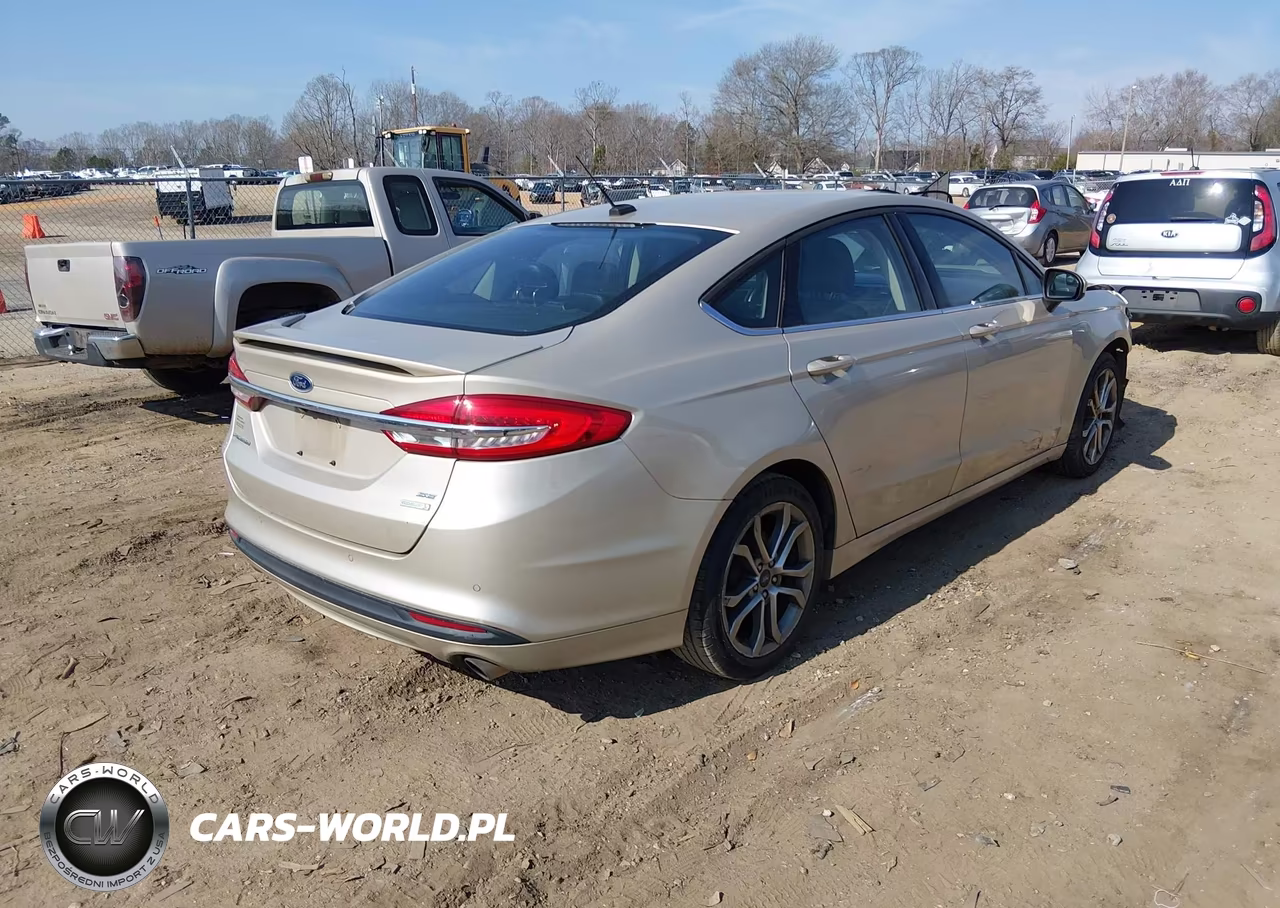 2017 Ford Fusion Se VIN:3FA6P0HD4HR401985 - 4