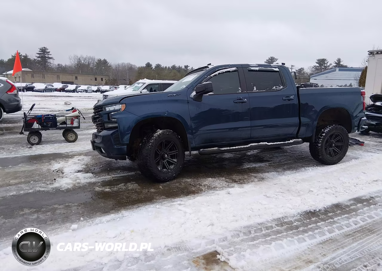 2020 Chevrolet Silverado 1500 4Wd Short Bed Rst VIN:1GCUYEED5LZ363011 - 2