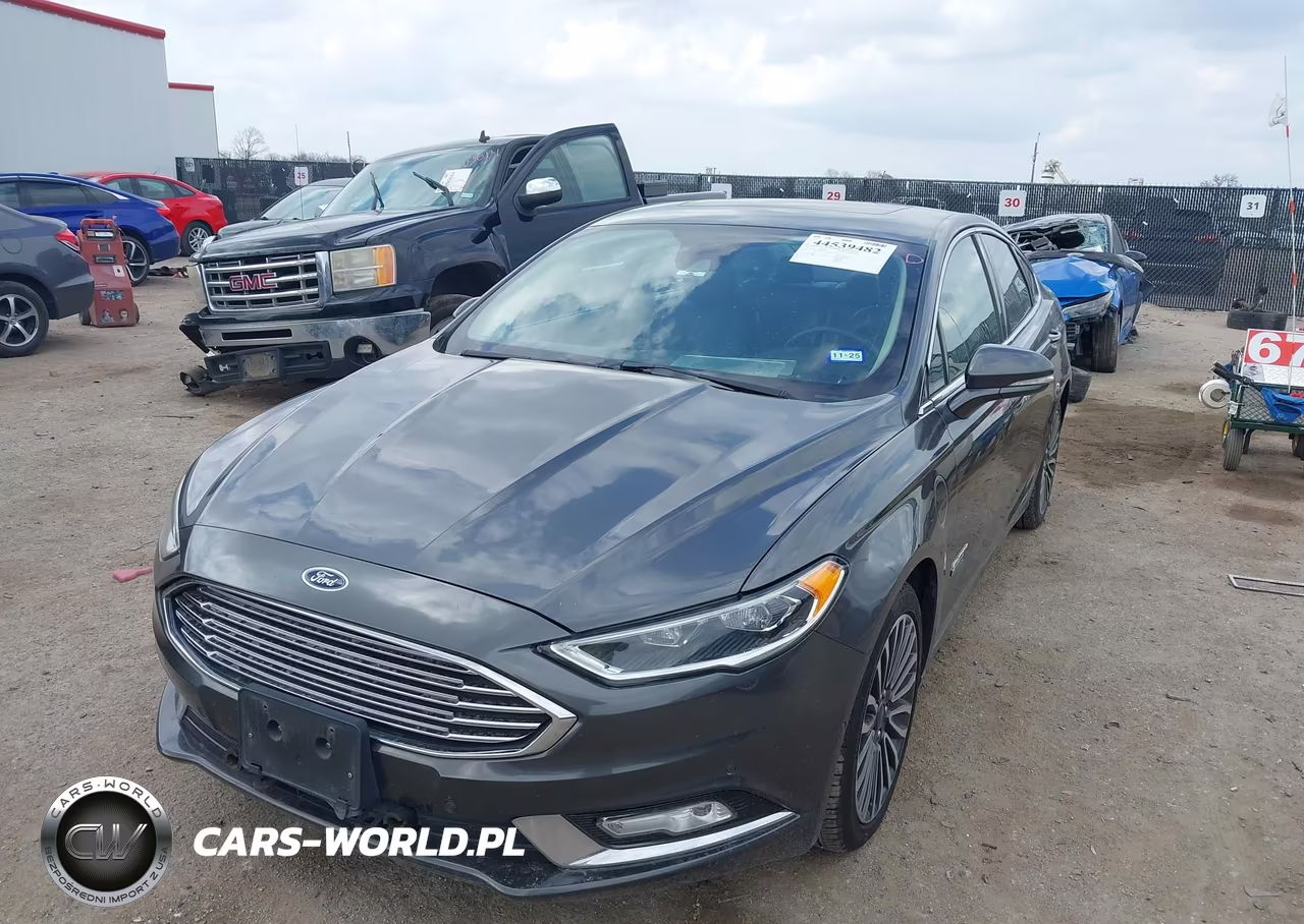 2017 Ford Fusion Energi Titanium VIN:3FA6P0SU9HR379605 - 2