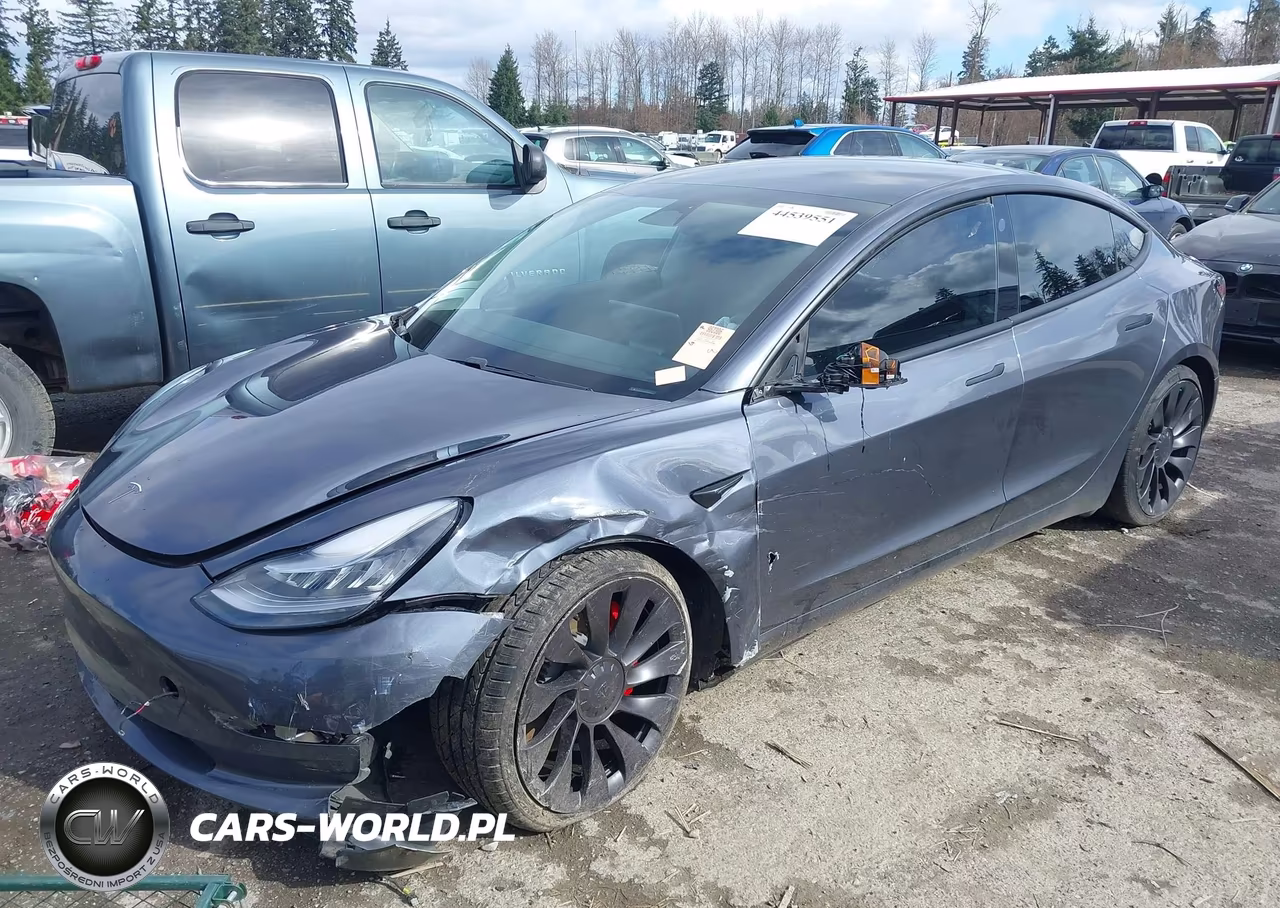 2020 Tesla Model 3 Performance Dual Motor All-Wheel Drive VIN:5YJ3E1EC5LF721217 - 2