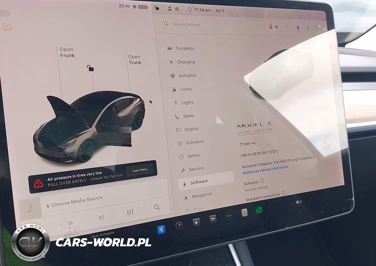 2020 Tesla Model 3 Performance Dual Motor All-Wheel Drive VIN:5YJ3E1EC5LF721217 - 7