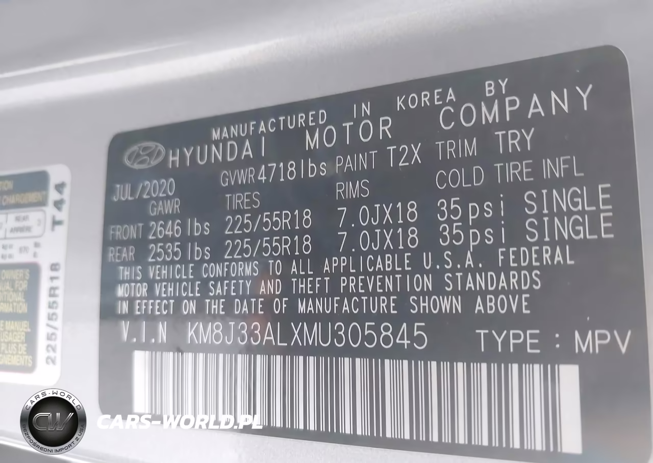 2021 Hyundai Tucson Limited VIN:KM8J33ALXMU305845 - 9
