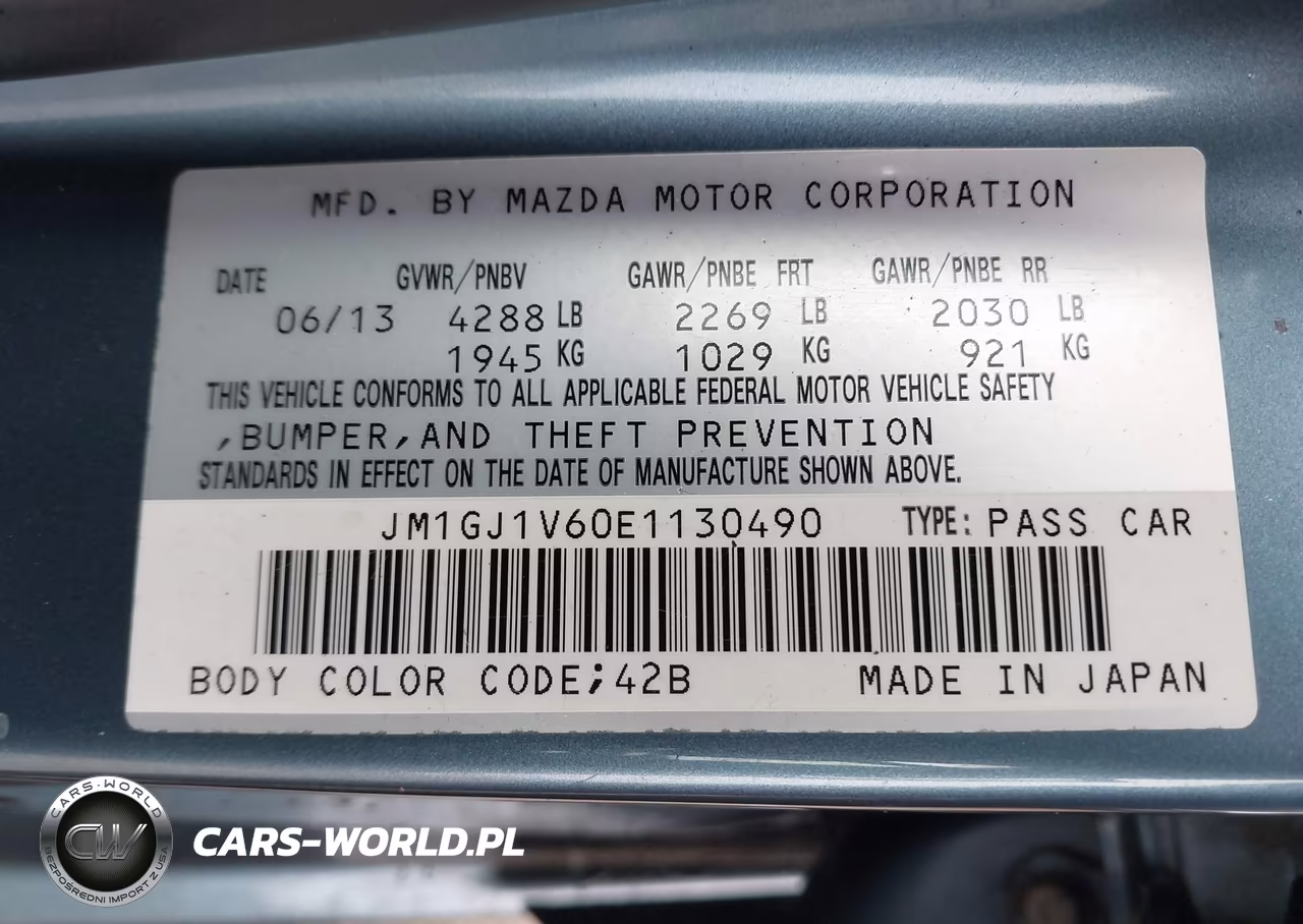 2014 Mazda Mazda6 I Touring VIN:JM1GJ1V60E1130490 - 9