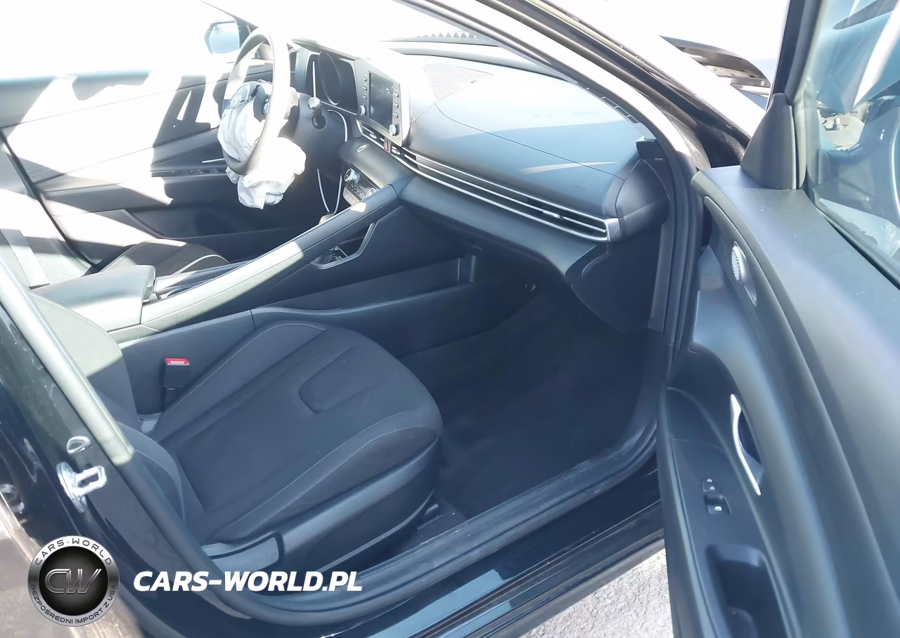 2022 Hyundai Elantra Hybrid Blue VIN:KMHLM4AJ7NU031290 - 5