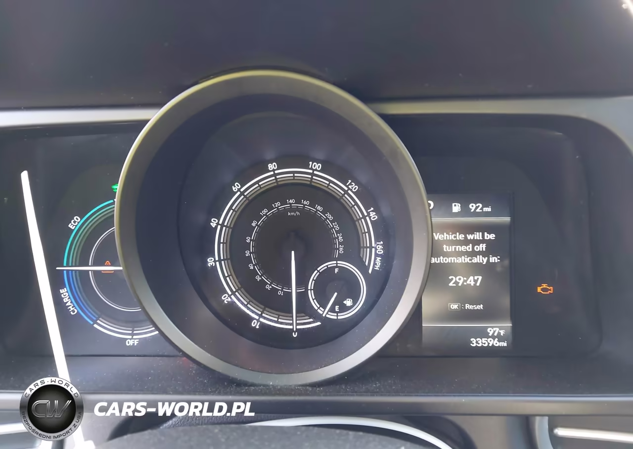 2022 Hyundai Elantra Hybrid Blue VIN:KMHLM4AJ7NU031290 - 7