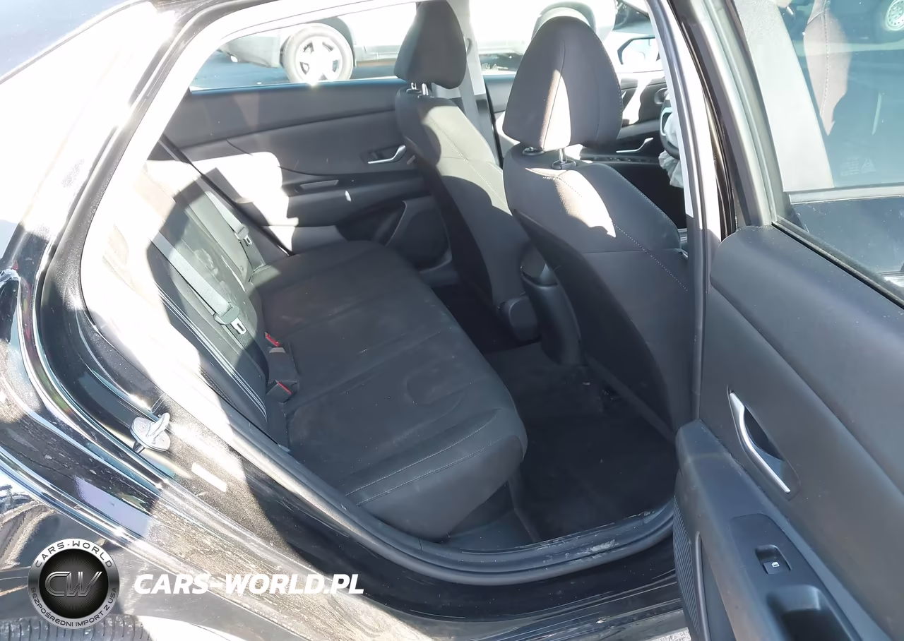 2022 Hyundai Elantra Hybrid Blue VIN:KMHLM4AJ7NU031290 - 8