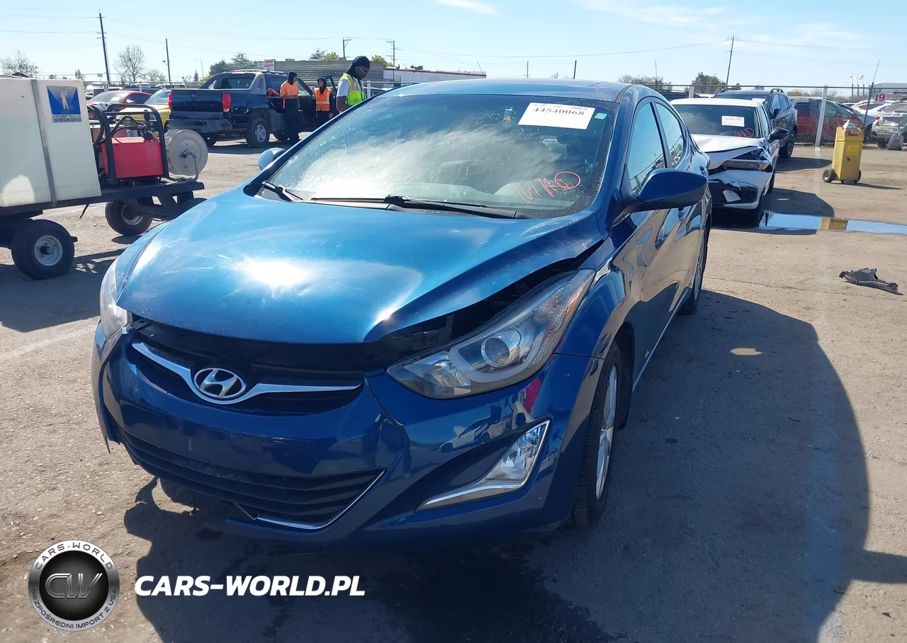 2015 Hyundai Elantra Se VIN:KMHDH4AE9FU281899 - 2