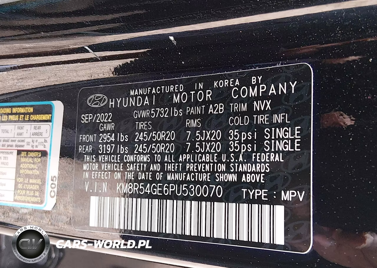 2023 Hyundai Palisade Limited VIN:KM8R54GE6PU530070 - 9
