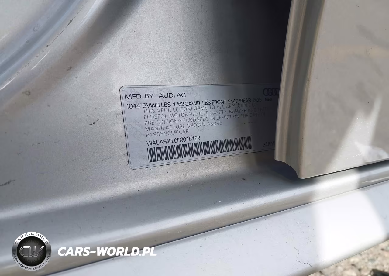 2015 Audi A4 2.0T Premium VIN:WAUAFAFL0FN018159 - 9