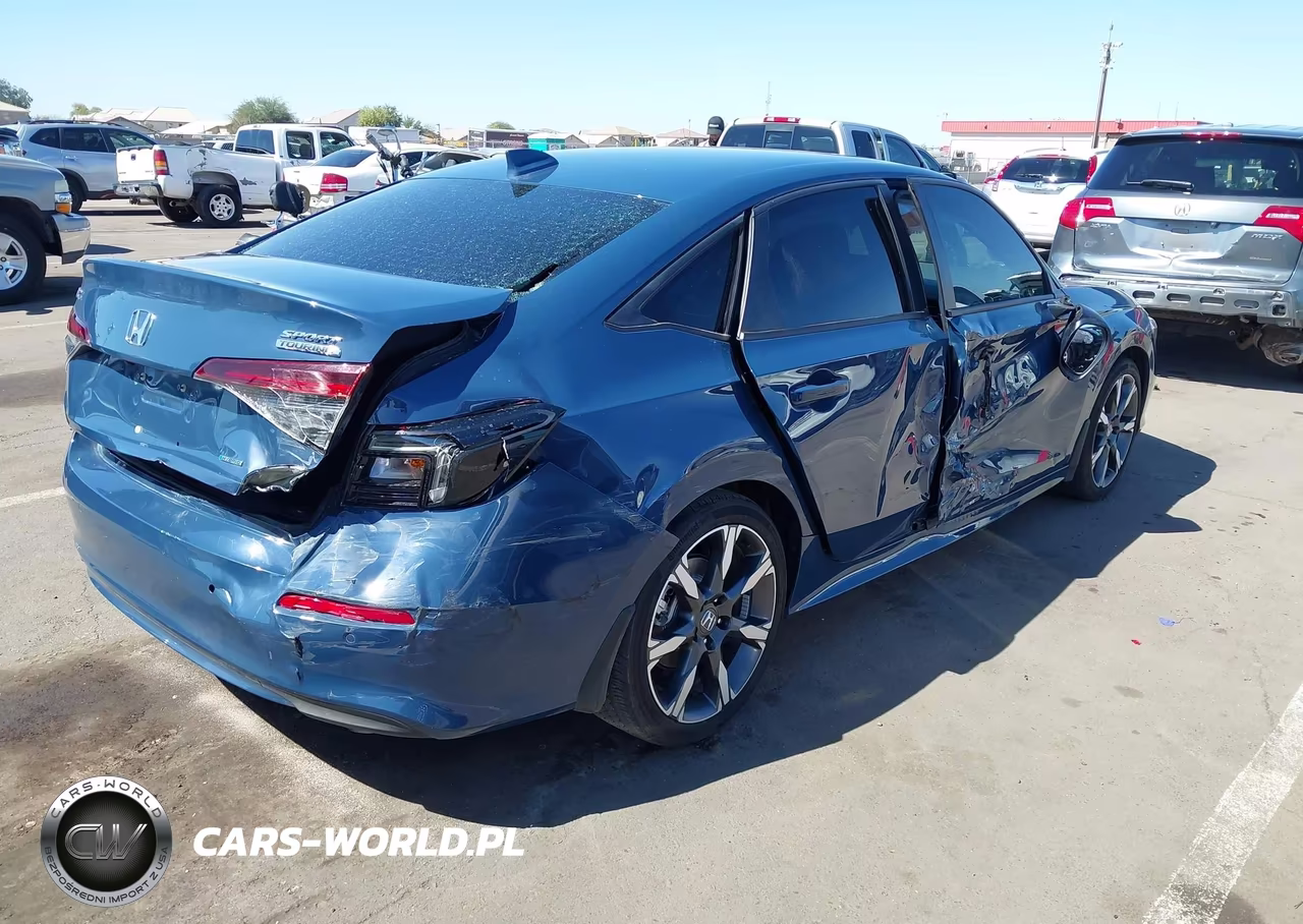 2025 Honda Civic Hybrid Sport-Sport Touring VIN:2HGFE4F80SH329457 - 4