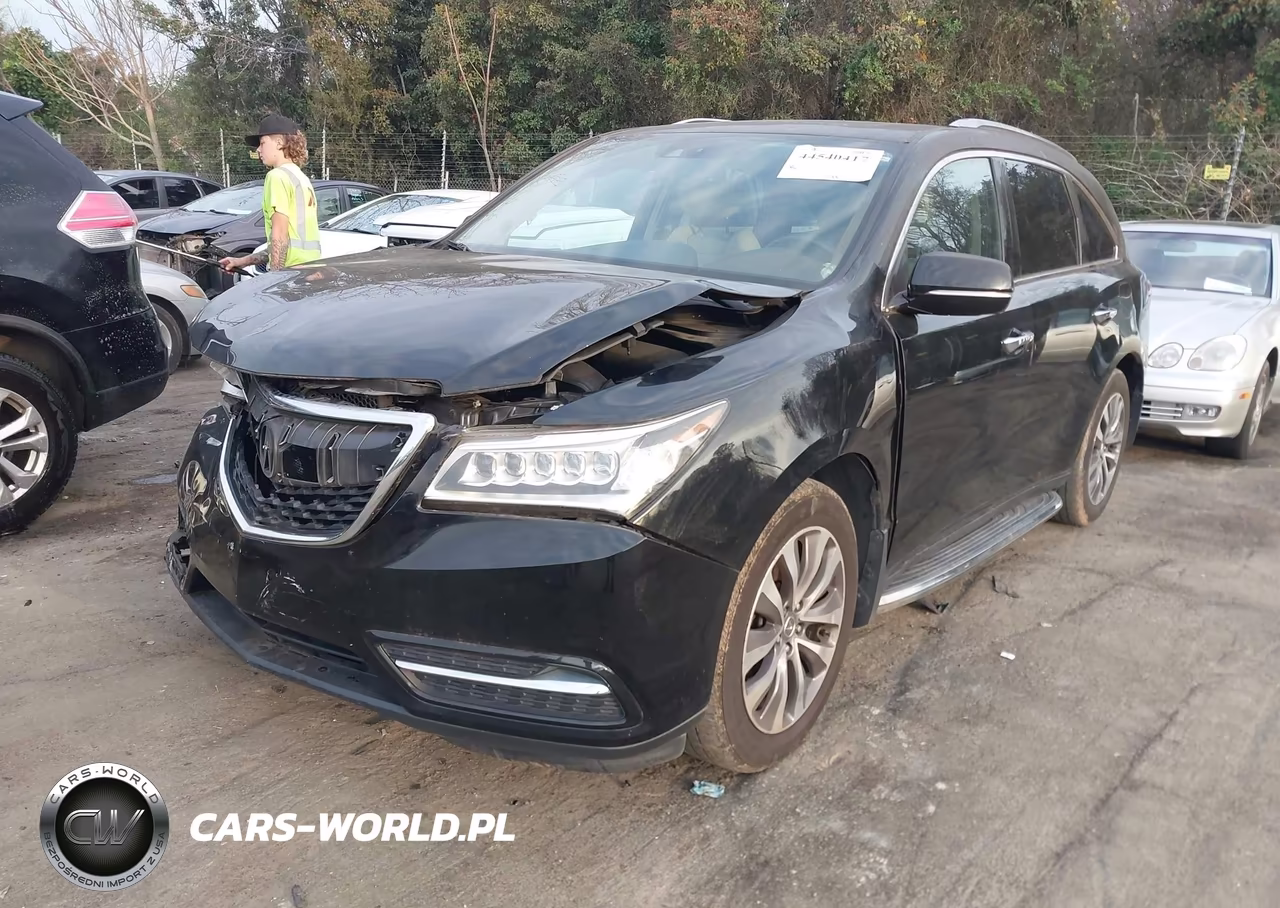 2015 Acura Mdx Technology Package VIN:5FRYD3H49FB011443 - 2