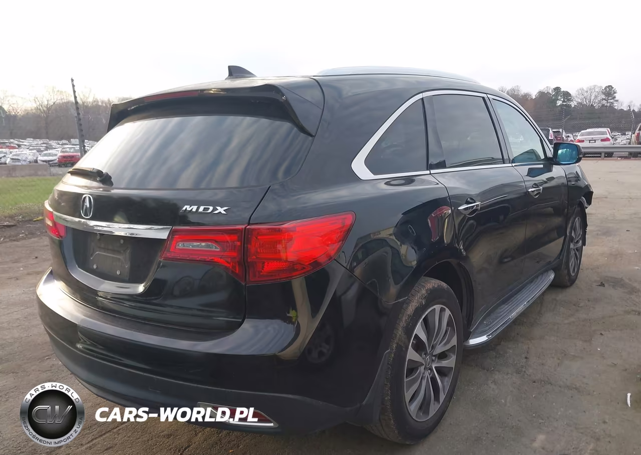 2015 Acura Mdx Technology Package VIN:5FRYD3H49FB011443 - 4