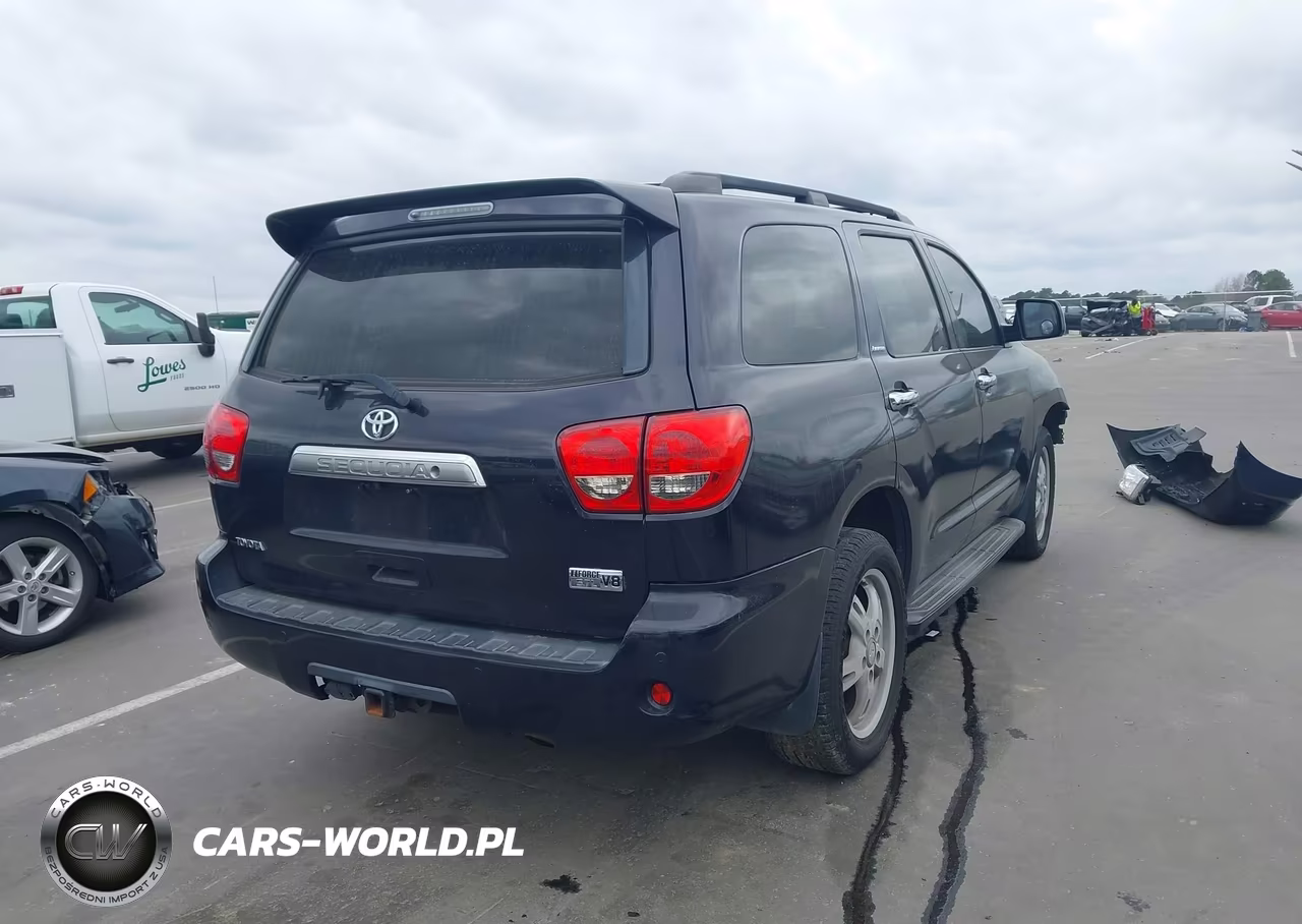 2008 Toyota Sequoia Limited 5.7L V8 VIN:5TDZY68A78S000313 - 4