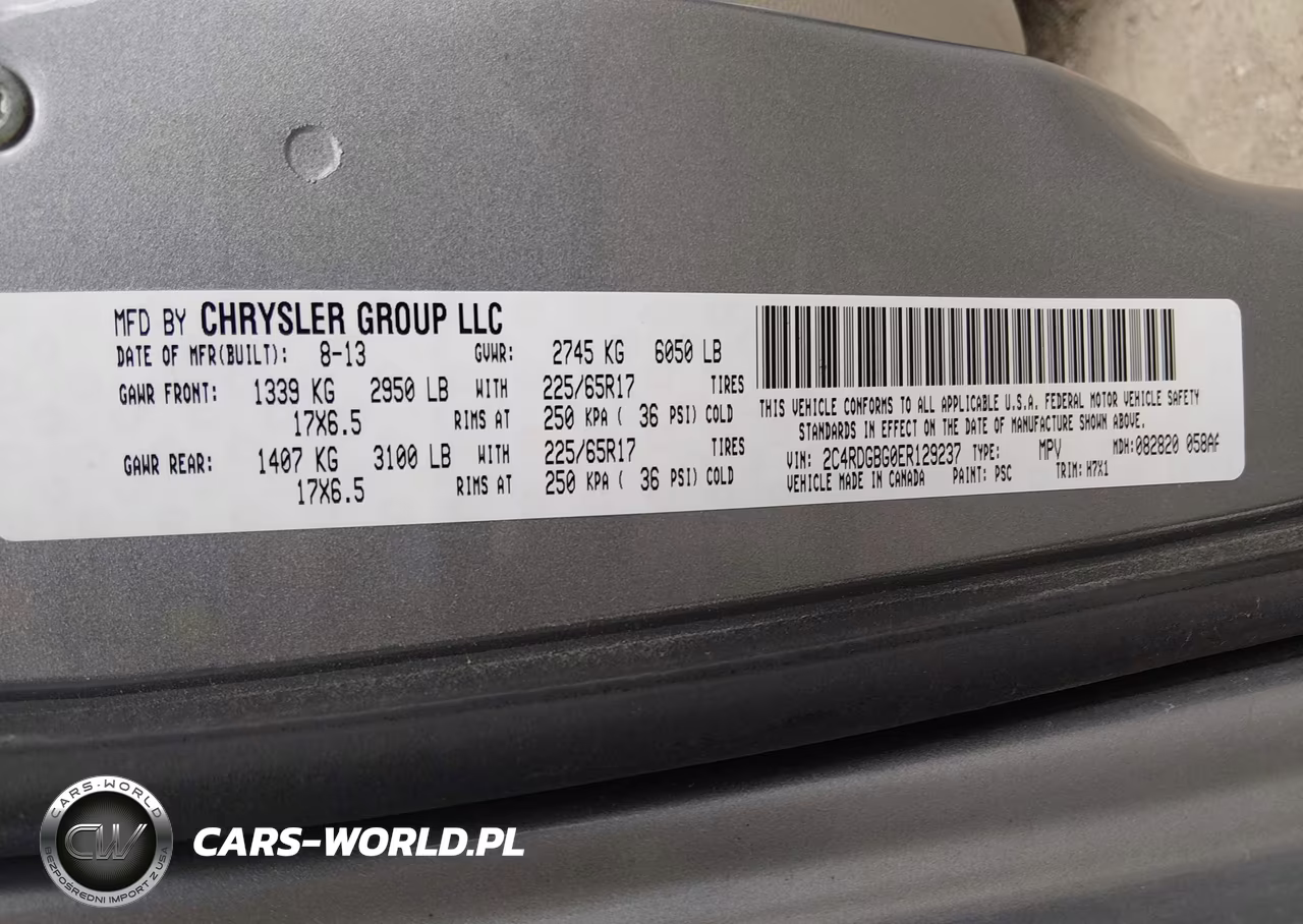 2014 Dodge Grand Caravan American Value Pkg VIN:2C4RDGBG0ER129237 - 9