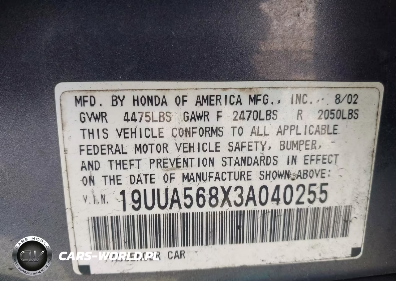 2003 Acura Tl 3.2 Type S VIN:19UUA568X3A040255 - 9