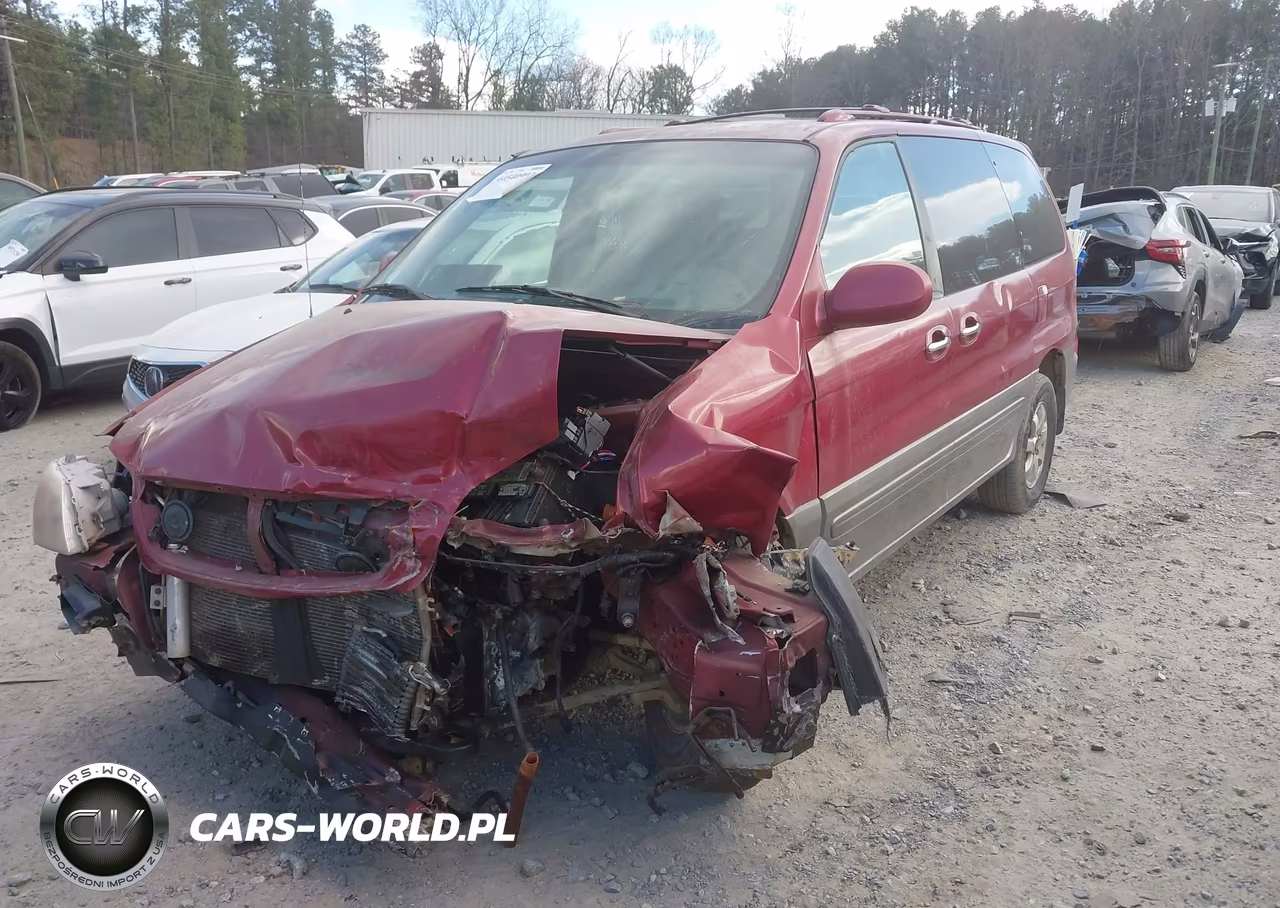 2005 Kia Sedona Ex-Lx VIN:KNDUP132056685024 - 2