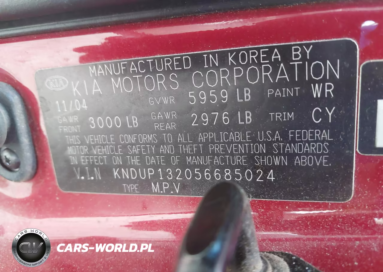 2005 Kia Sedona Ex-Lx VIN:KNDUP132056685024 - 9