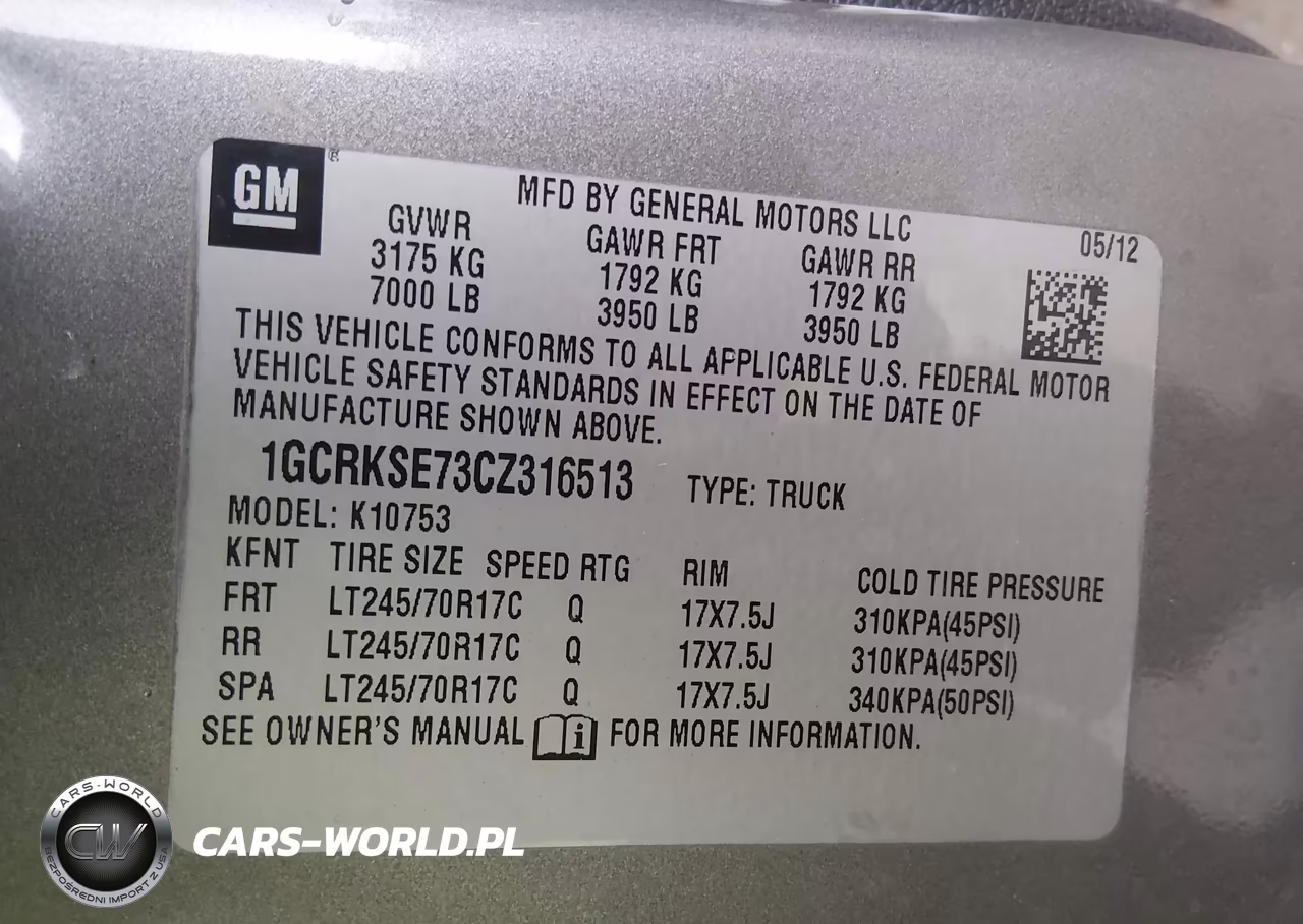 2012 Chevrolet Silverado 1500 Lt VIN:1GCRKSE73CZ316513 - 9