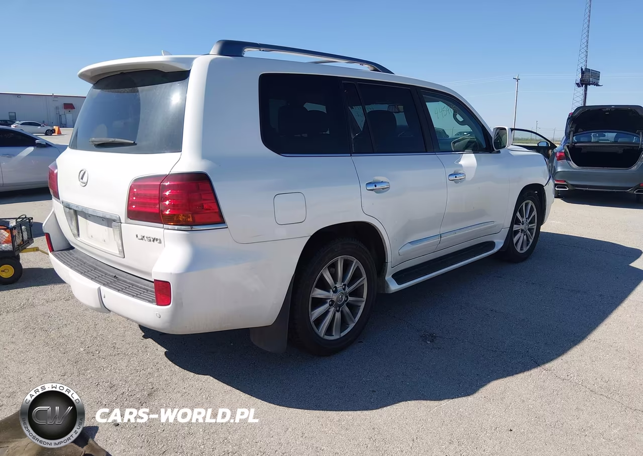 2011 Lexus Lx 570 VIN:JTJHY7AX6B4061636 - 4