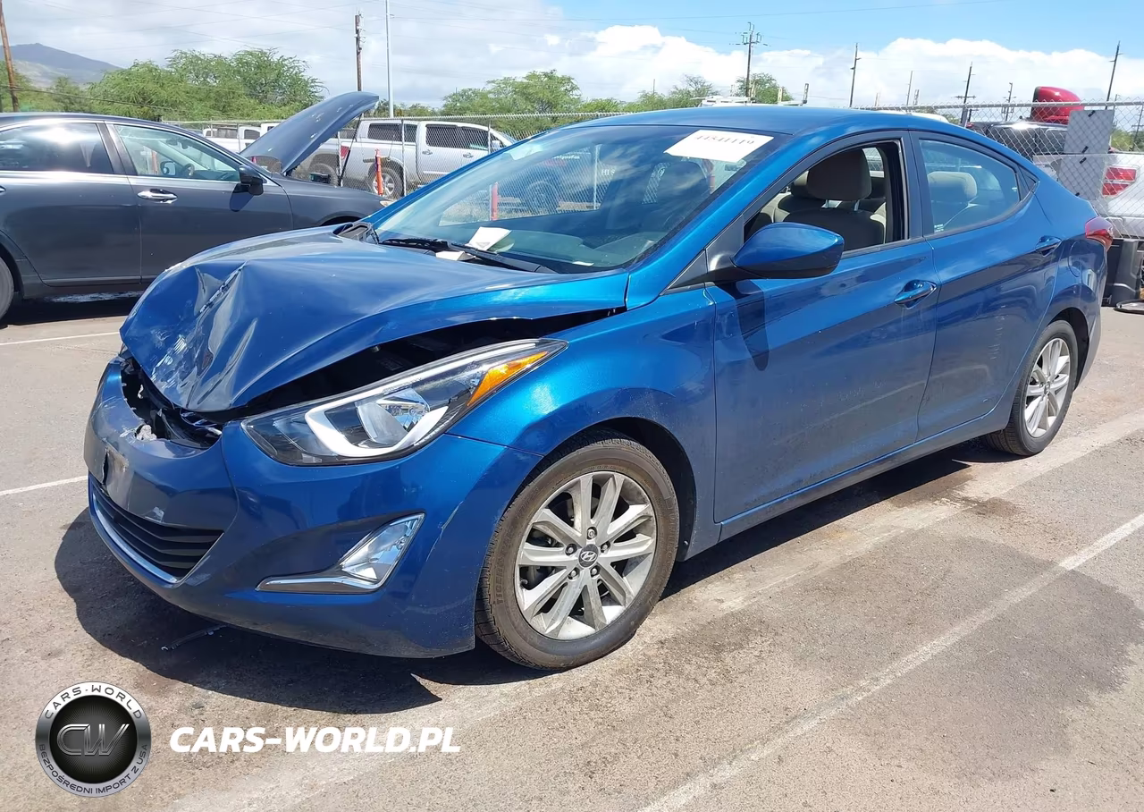 2014 Hyundai Elantra Se VIN:KMHDH4AE9EU159235 - 2