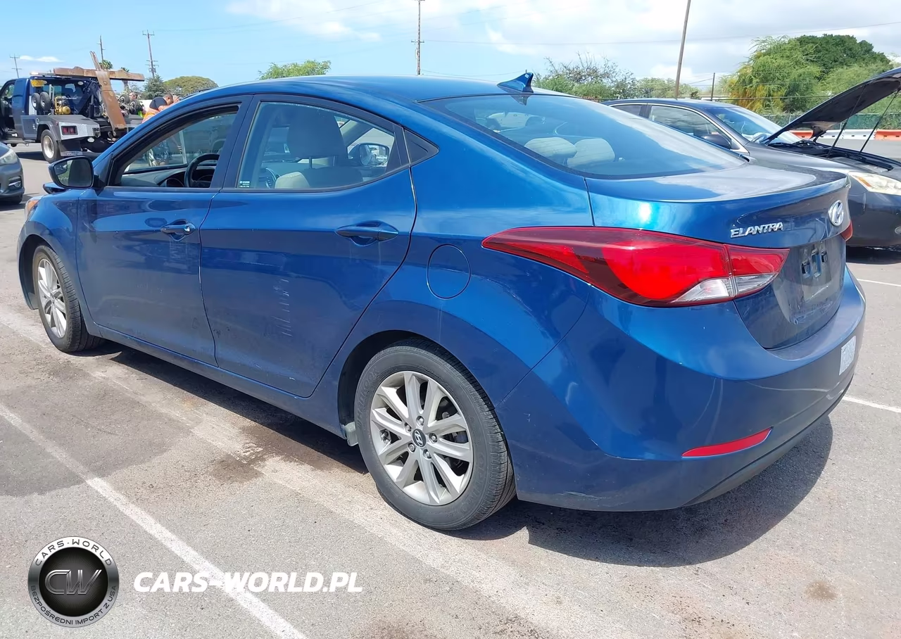 2014 Hyundai Elantra Se VIN:KMHDH4AE9EU159235 - 3