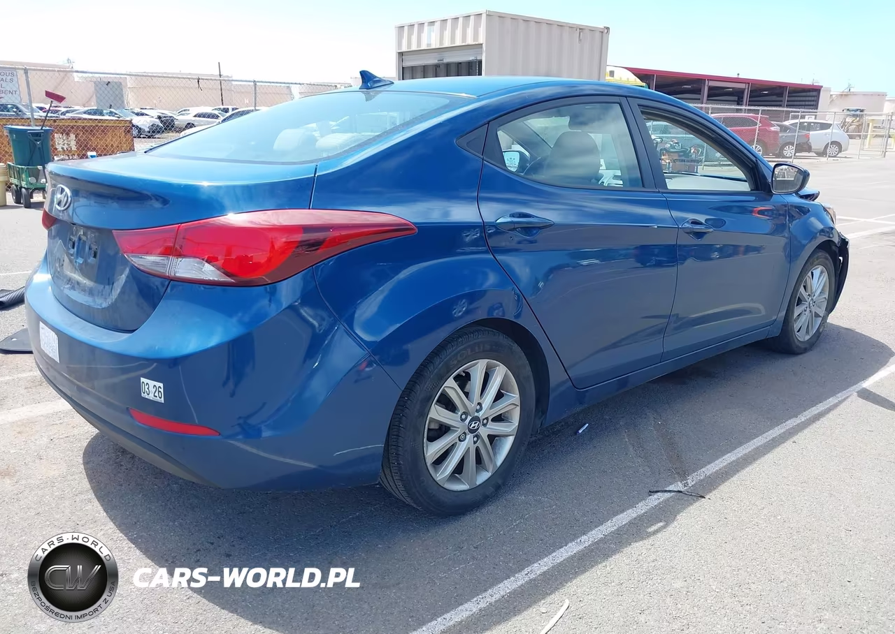 2014 Hyundai Elantra Se VIN:KMHDH4AE9EU159235 - 4