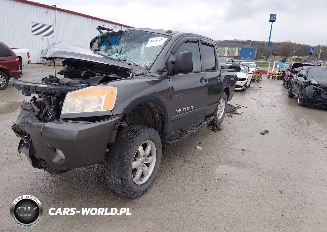 2008 Nissan Titan Le-Pro-4X-Se-Xe VIN:1N6AA07CX8N354590 - 2