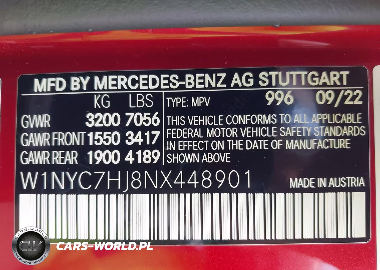 2022 Mercedes-Benz Amg G 63 4Matic VIN:W1NYC7HJ8NX448901 - 9