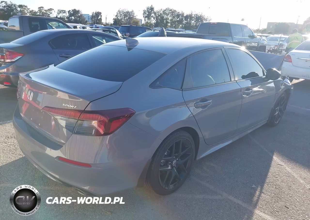 2025 Honda Civic Sport VIN:2HGFE2F54SH573378 - 4