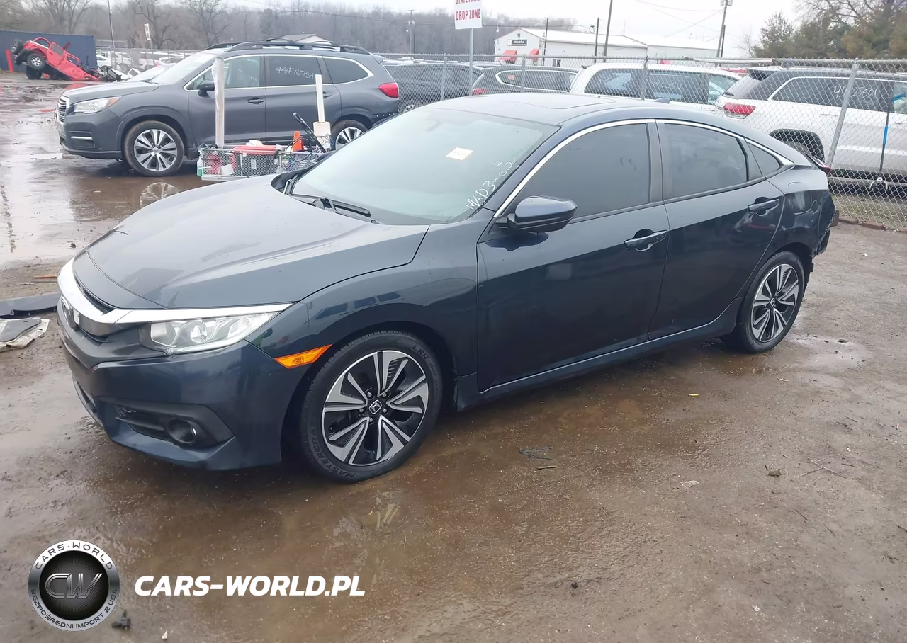 2017 Honda Civic Ex-L VIN:19XFC1F75HE005130 - 2